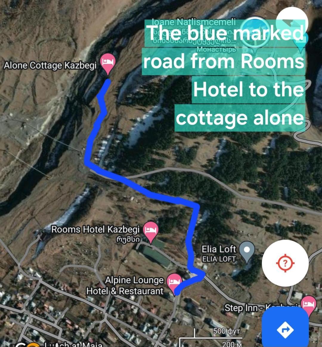 Alone Cottage Kazbegi 외부 사진